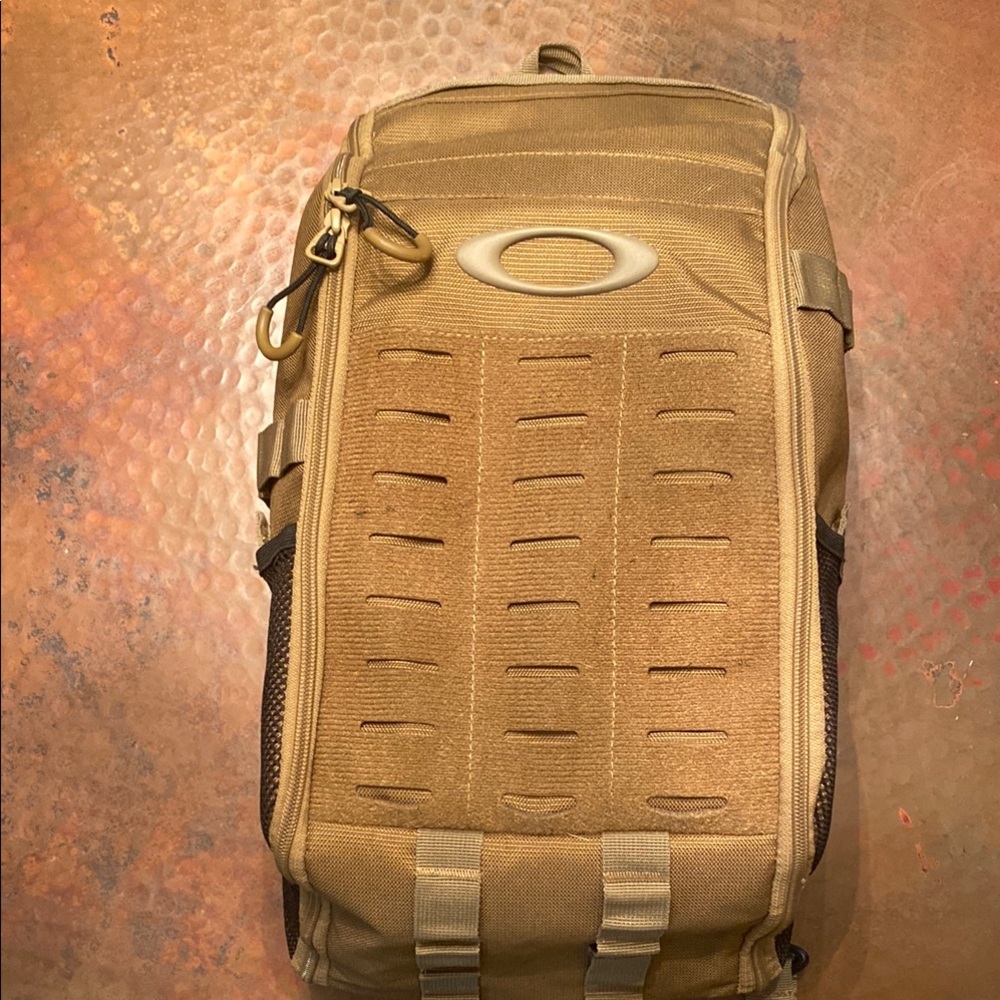 Oakley Tan Tactical Backpack with MOLLE System